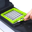 Cortador de legumes 16 em 1, cortador de vegetais de 8 lâminas - Compre 1 Leve 2 Unidades