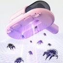 Aspirador Portátil Anti-ácaro Esterilização Luz Uv Sem Fio Cor Rose