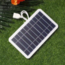Placa Solar 6v 6w Com Usb Para Camping/carrega Celular + BRINDE