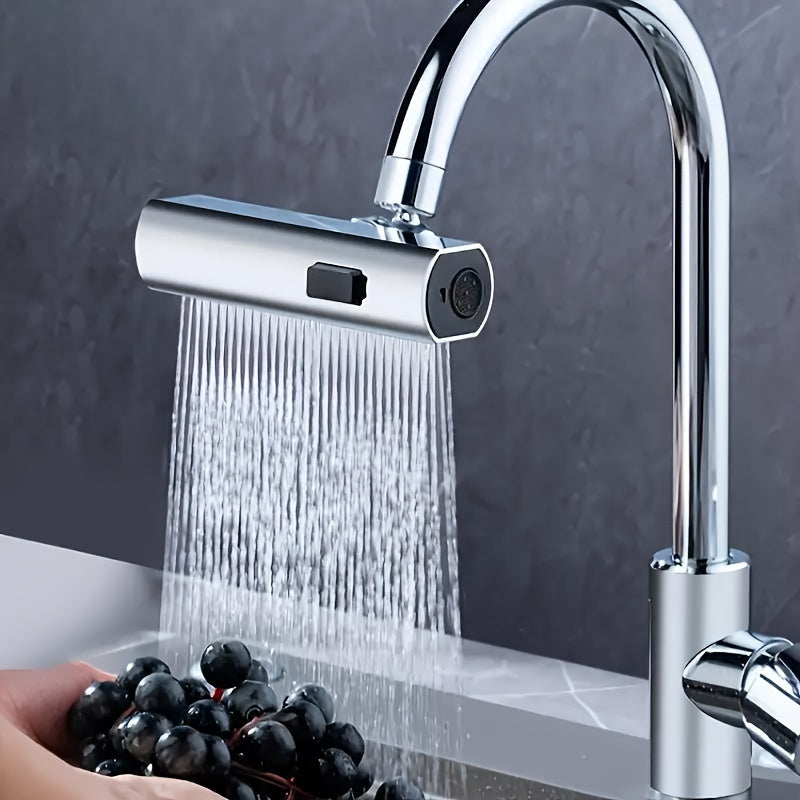Torneira de cozinha contemporânea em cascata com 3 modos de jato