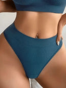 Kit Calcinhas Elegante Microfibra Canelada 12 UNIDADES - FRETE GRÁTIS