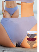 Kit Calcinhas Elegante Microfibra Canelada 12 UNIDADES - FRETE GRÁTIS