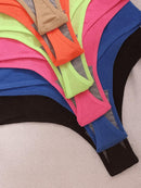 Kit Calcinhas Elegante Microfibra Canelada 12 UNIDADES - FRETE GRÁTIS