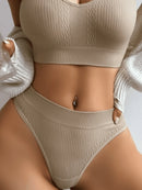 Kit Calcinhas Elegante Microfibra Canelada 12 UNIDADES - FRETE GRÁTIS