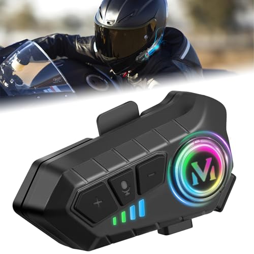 Ipx6 Waterproof Bluetooth Motorcycle Helmet Headphones