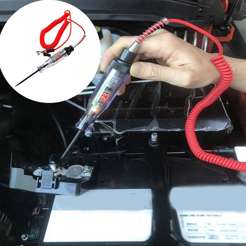 Testador de Circuito com Sonda de Aço e Luz Indicadora