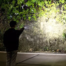 Kit 2 Mini Lanterna Tática Militar Portátil De 4 LEDs - Alta Potência e Recarregável