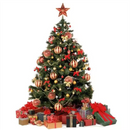 Árvore De Natal 1,20m Decorada Completa Pinheiro Verde Luxo