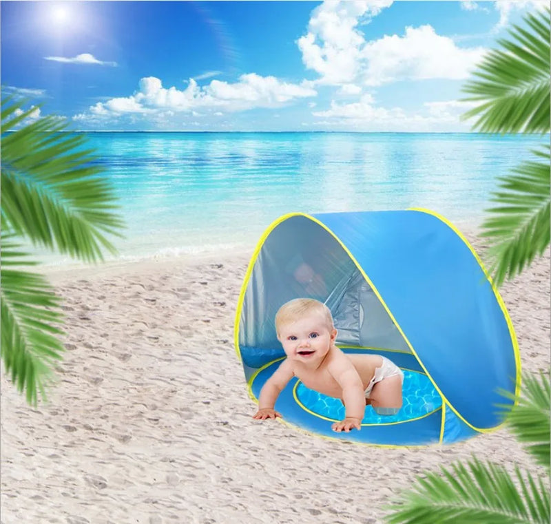 Barraca de Praia Portátil Infantil - Diversão para Seu Filho