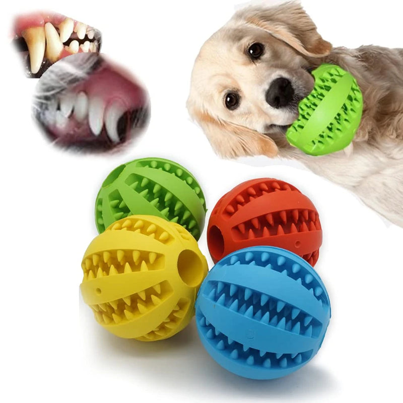 Bola de Borracha Para Mastigação de Pets