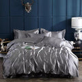 Conjunto Completo de Roupas de Cama de Cetim