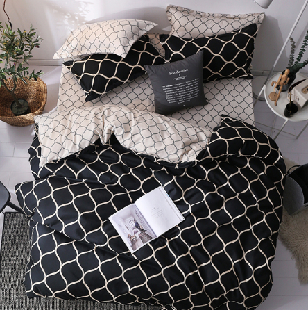 Conjunto de Cama Completo em Algodão Premium