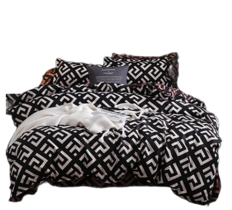 Conjunto de Cama Completo em Algodão Premium