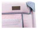 Berço Portátil Infantil Cercado – Rosa | Suporta até 15kg