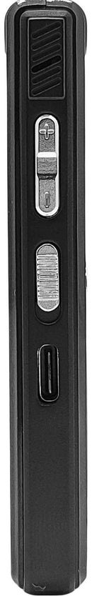 Gravador De Voz Profissional Portátil Digital Tomate 8gb Cor Preto