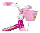 Bicicleta Infantil com roda treinamento Flower Aro 12 Nathor