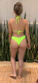 Biquíni Asa Delta Fio Duplo Bojo Removível Cores Neon Full
