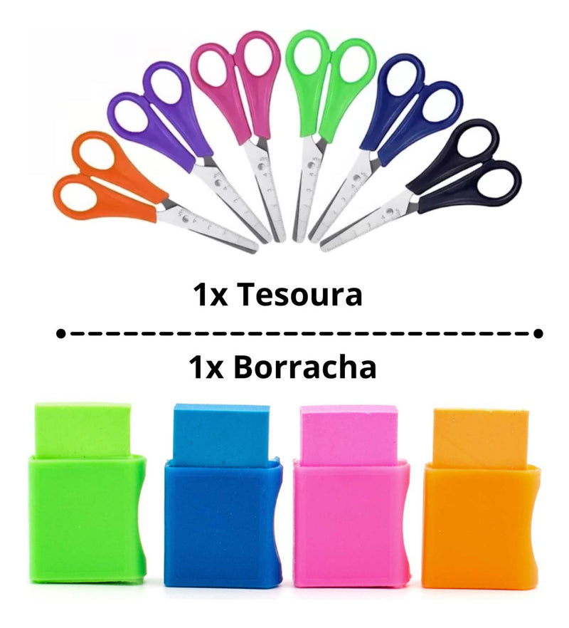 Material Escolar Kit Completo Econômico
