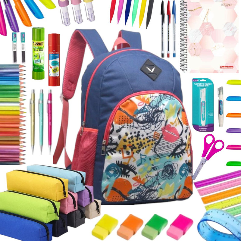 Kit Escolar Volta As Aulas Escolar Volta As Aulas