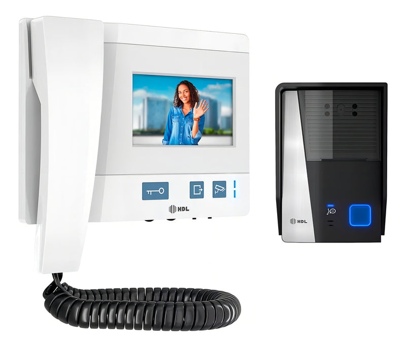 Porteiro Eletrônico com Vídeo HDL Class Branco