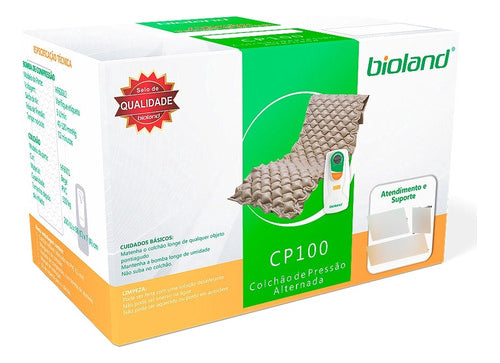 Colchão Pneumático Ortopédico Antiescaras Cp100 Bioland 220v