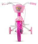 Bicicleta Infantil com roda treinamento Flower Aro 12 Nathor