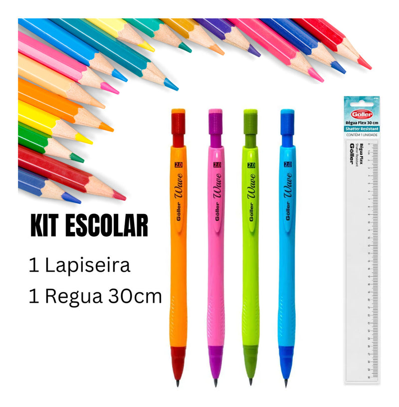 Material Escolar Kit Completo Econômico