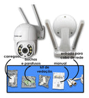 Câmera de segurança Orbitronic ORB776 com resolução 1080p branco