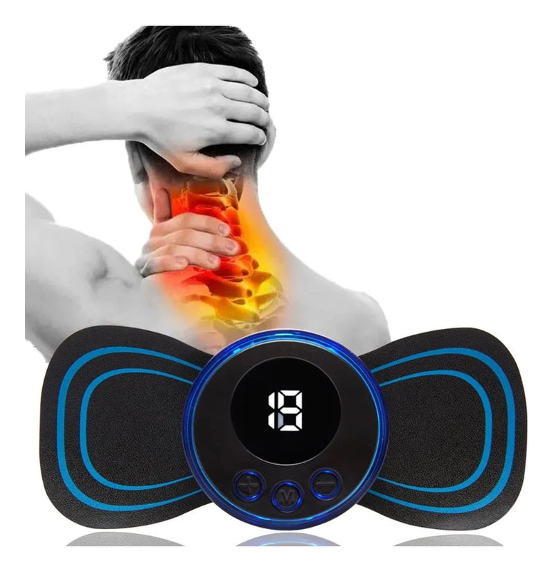 EMS Massageador Elétrico Cervical Portátil  Carregamento Usb