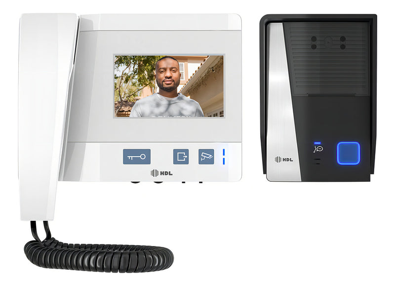 Porteiro Eletrônico com Vídeo HDL Class Branco