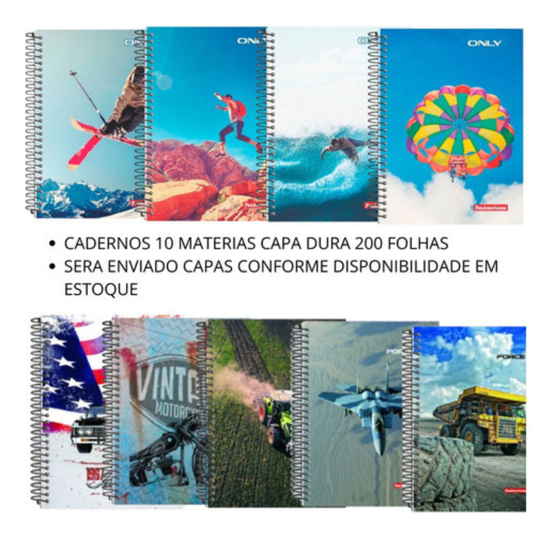 Material Escolar Kit Completo Econômico