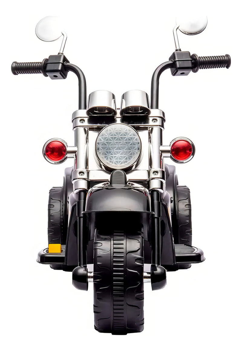 Moto Motinho Elétrica Infantil Tipo Harley Bateria 6 V Preta Cor Preto Zippy Toys
