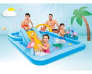 Piscina Playground Aventura Na Floresta 493 Litros Mais 57 L