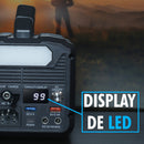 Gerador De Energia Portátil 200w 220v Solar Recarregável Usb