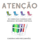 Cadeira De Praia Reclinavel Mor Aço Sortida Unitário Oferta