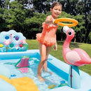 Piscina Playground Aventura Na Floresta 493 Litros Mais 57 L