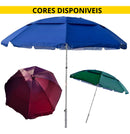 Guarda Sol Gigante 2,40m Praia Piscina Tecnologia Uv 2024