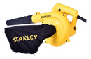 Soprador e Aspirador Elétrico Stanley Modelo STPT600 600W Com Saco Coletor de Pó