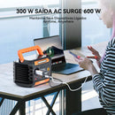 Gerador Elétrico Portátil Flashfish 200w/151wh monofásico solar gerador 110V central elétrica