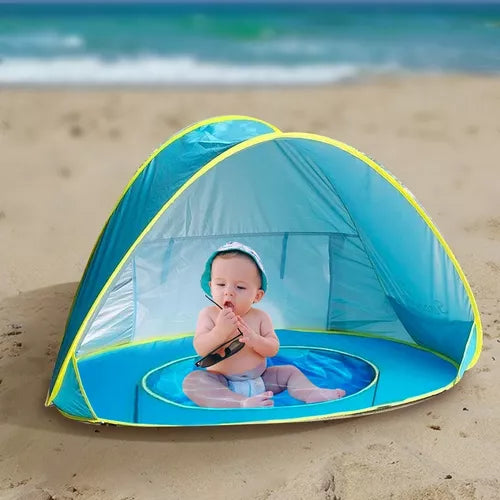Barraca de Praia Portátil Infantil - Diversão para Seu Filho
