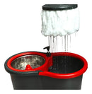 Balde Mop 360° Giratório C/ Cesto P/ Limpeza Geral Esfregão