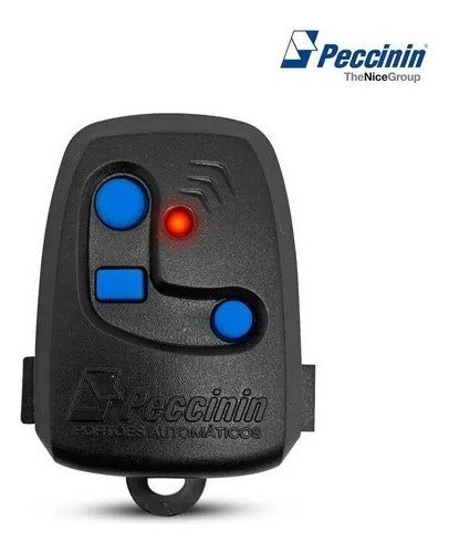 Kit 5 Controles De Portão Eletrônico Peccinin 433 Mhz Mod 3c