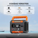 Gerador Elétrico Portátil Flashfish 200w/151wh monofásico solar gerador 110V central elétrica