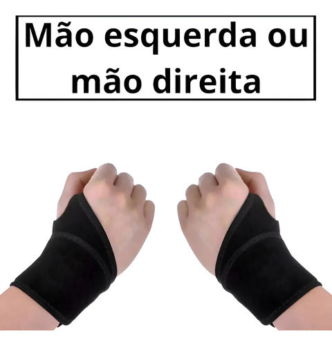 Munhequeira De Alta Compressão Elástica