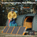 Gerador Elétrico Portátil Flashfish 200w/151wh monofásico solar gerador 110V central elétrica