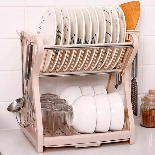 Escorredor De Louça Cozinha Pratos e Talheres Plastico top casa