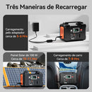 Gerador Elétrico Portátil Flashfish 200w/151wh monofásico solar gerador 110V central elétrica