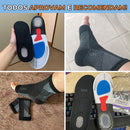 Combo Ortopédico Meia+ Palmilha Alívio Dor Esporão E Fascite