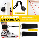 Kit Elástico 11 Itens Extensor Para Treinamento Funcional