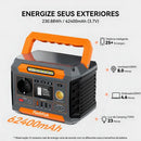 Gerador Elétrico Portátil Flashfish 200w/151wh monofásico solar gerador 110V central elétrica